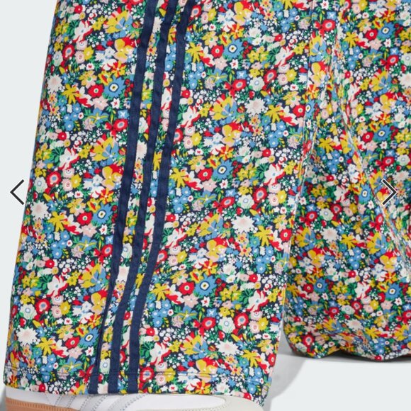 adidas Originals x Liberty London wide leg track pants in floral print - Picture 4 of 4